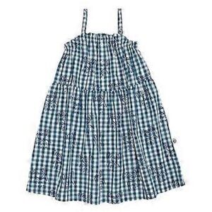 Wynken Girls Size 12 Gingham Button Front Sundress Feel Love
